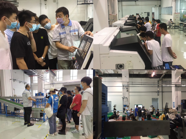 機械系在天津市職業(yè)技能公共培訓中心實習記實